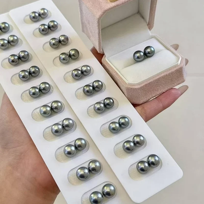 SGARIT Flawless Tahitian 8-9mm Natural Sea Water Tahiti Pearls Earrings Studs for Women 925 Sterling Silver Fine Jewelry
SGARIT Flawless Tahitian 8-9mm Natural Sea Water Tahiti Pearls Earrings Studs for Women 925 Sterling Silver Fine Jewelry