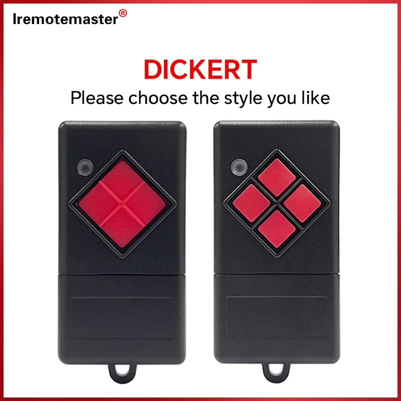 Compatible with Hand-held Transmitter DICKERT MAHS40-01 MAHS40-04 40.685 mhz Garage Door Remote Control
Compatible with Hand-held Transmitter DICKERT MAHS40-01 MAHS40-04 40.685 mhz Garage Door Remote Control