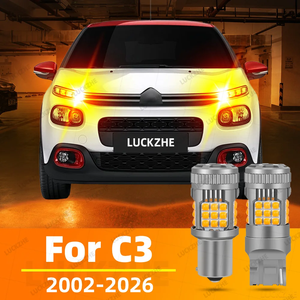 For Citroen C3 Aircross Picasso Pluriel 2002-2026 Turn Signal Light LED Blinker Bulbs Lamp 2016 2017 2018 Yellow Super Bright
For Citroen C3 Aircross Picasso Pluriel 2002-2026 Turn Signal Light LED Blinker Bulbs Lamp 2016 2017 2018 Yellow Super Bright