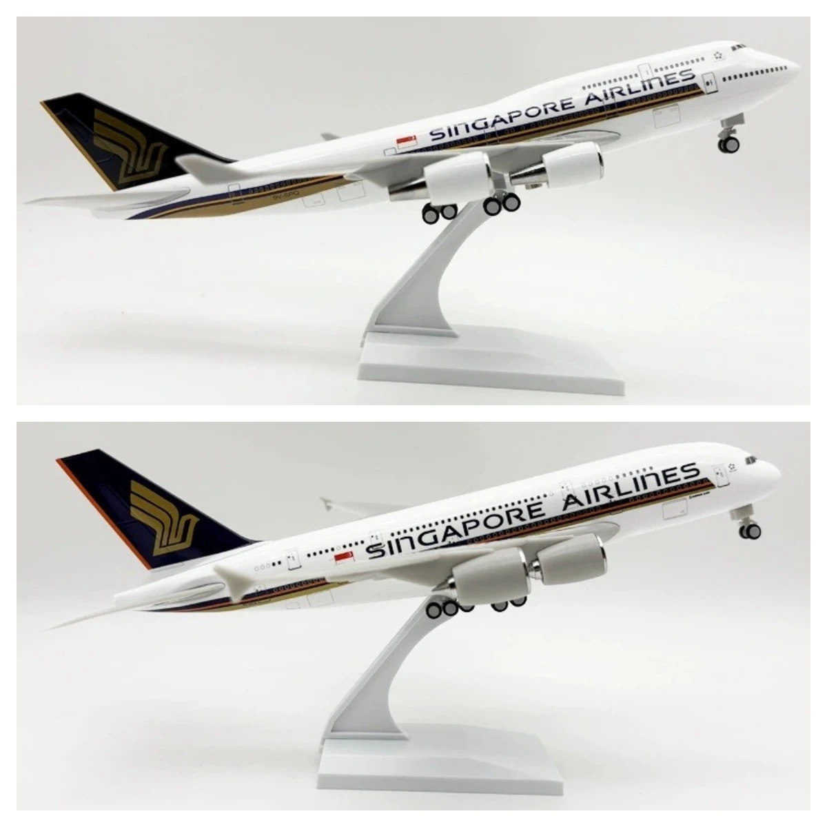 Scale 30cm A380 Singapore Airways Aircraft Model B747 Resin Airplane Toy Children Kids Gift for Collection Decoration home
Scale 30cm A380 Singapore Airways Aircraft Model B747 Resin Airplane Toy Children Kids Gift for Collection Decoration home