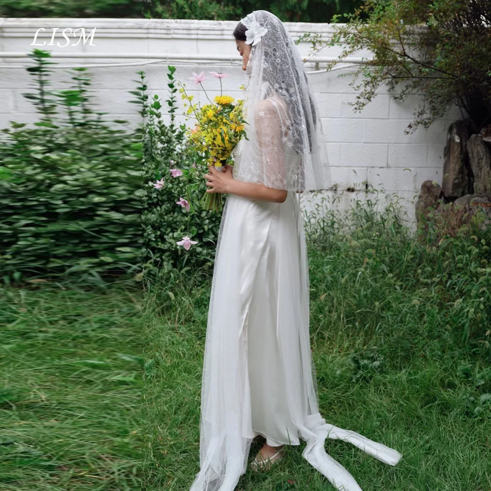 Фата Lism для свадебных платьев, шелковое кружево для фотосессии, милая фата на заказ, элегантная для невесты
Фата Lism для свадебных платьев, шелковое кружево для фотосессии, милая фата на заказ, элегантная для невесты