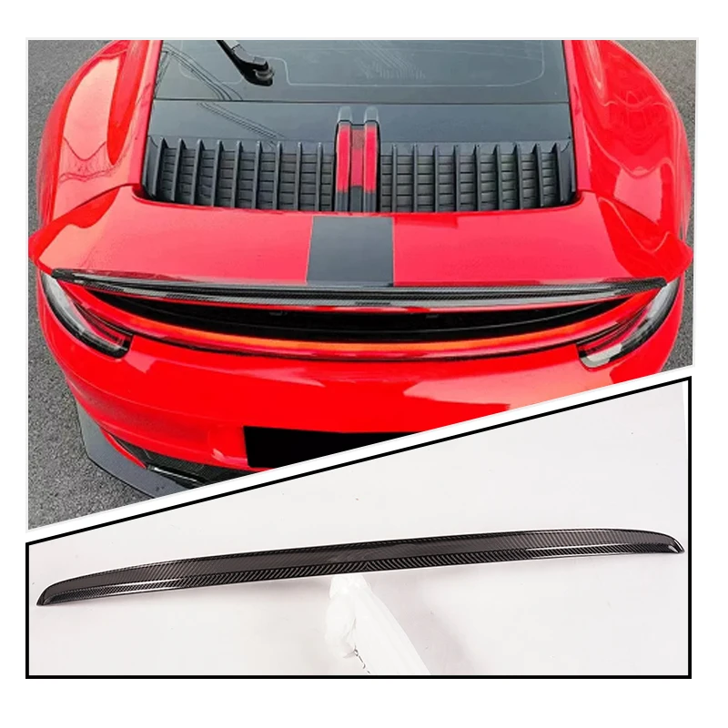 Facelift Upgrade Dry Carbon Fiber Rear Trunk Spoiler Wing Lip for Porsche 911 992 Carrera 2019-2020
Facelift Upgrade Dry Carbon Fiber Rear Trunk Spoiler Wing Lip for Porsche 911 992 Carrera 2019-2020