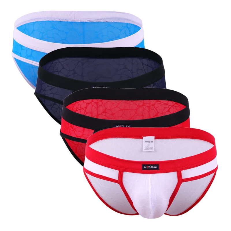 4PCS Men Briefs Underwear Lace Breathable Elastic Hip Soft Sexy Underpants Lingerie Panties Underpants Hombre
4PCS Men Briefs Underwear Lace Breathable Elastic Hip Soft Sexy Underpants Lingerie Panties Underpants Hombre