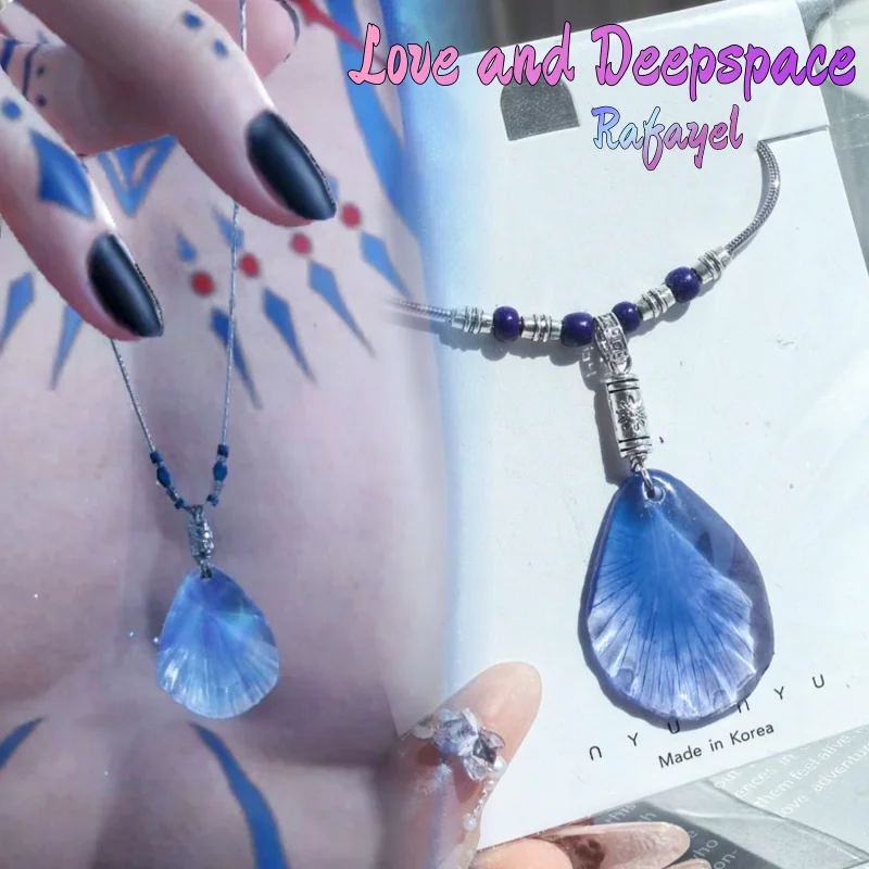 Love And Deepspace Anime Game Periphery Rafayel Same Style Necklace Sea God Bride 925 Silver Collarbone Chain Girlfriend Gift
Love And Deepspace Anime Game Periphery Rafayel Same Style Necklace Sea God Bride 925 Silver Collarbone Chain Girlfriend Gift