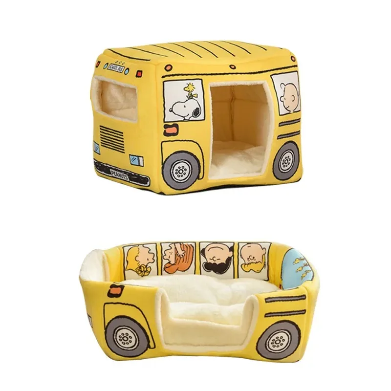Snoopy Bus Peanuts Cat Nest Kennel Cartoon Pet Waterloo Charlie Pet Sleeping Pad Cat Nest Cute Small Dog Kennel Gift Foldable
Snoopy Bus Peanuts Cat Nest Kennel Cartoon Pet Waterloo Charlie Pet Sleeping Pad Cat Nest Cute Small Dog Kennel Gift Foldable