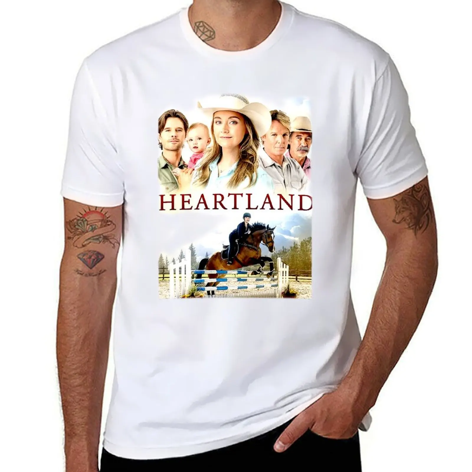 AMY ET TY HEARTLAND T-Shirt cotton t shirts high quality man t shirt cotton T-Shirt
AMY ET TY HEARTLAND T-Shirt cotton t shirts high quality man t shirt cotton T-Shirt