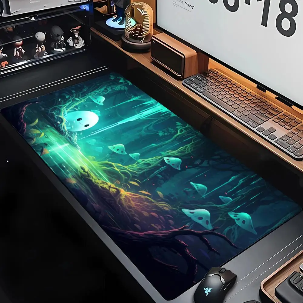 Cute ghost and mushroom design Mouse pad gaming mats Desk Mat gamer pc accessories keypad mousepad suitable for work and game
Cute ghost and mushroom design Mouse pad gaming mats Desk Mat gamer pc accessories keypad mousepad suitable for work and game
