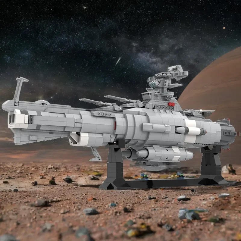 1347PCS MOC Spaceship Yamato Battleship UNCF Dreadnought DIY Educational Building Blocks Creative Gift Holiday Kids
1347PCS MOC Spaceship Yamato Battleship UNCF Dreadnought DIY Educational Building Blocks Creative Gift Holiday Kids