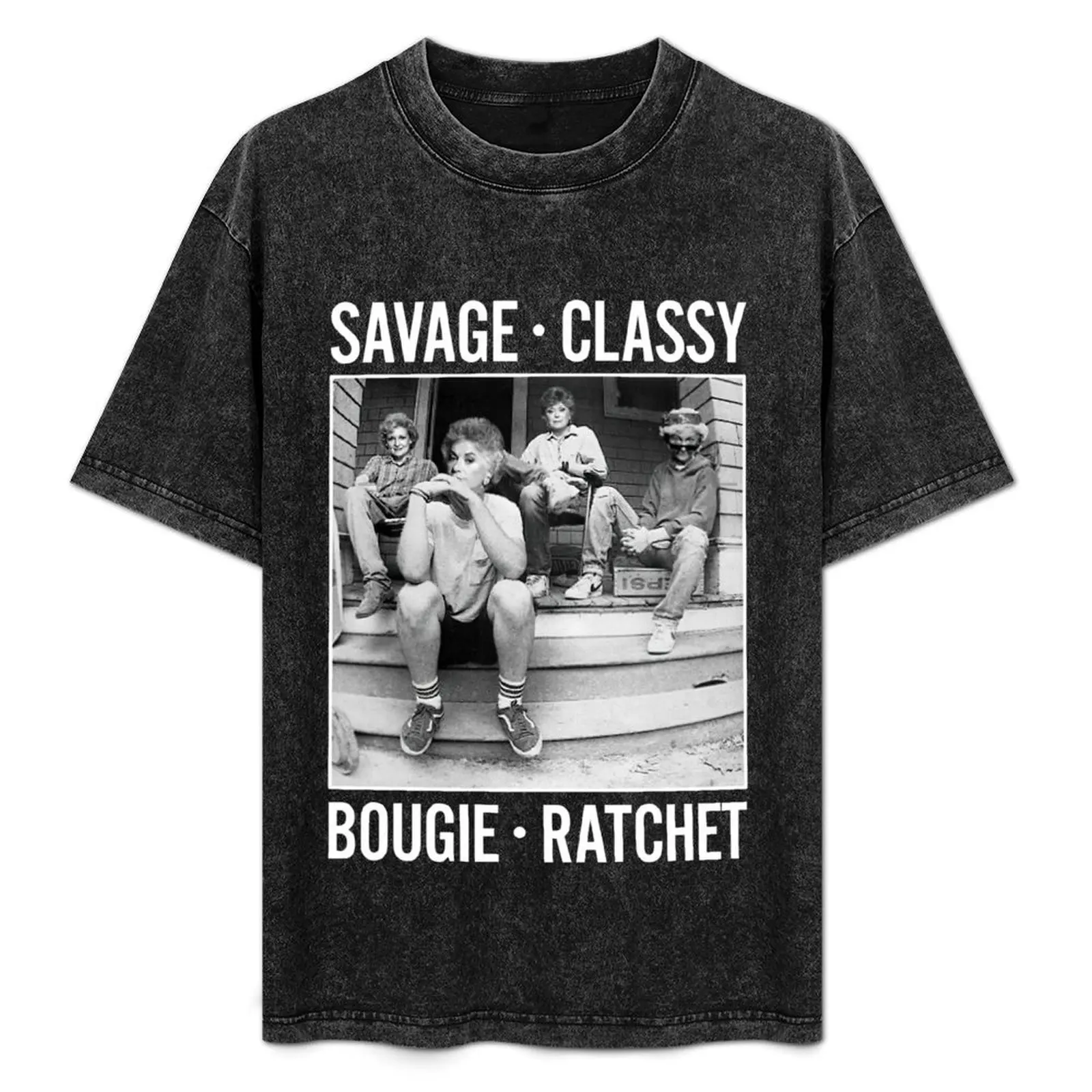 Golden Girls Savage Classy T-Shirt Casual Pattern Print Tee Shirt
Golden Girls Savage Classy T-Shirt Casual Pattern Print Tee Shirt