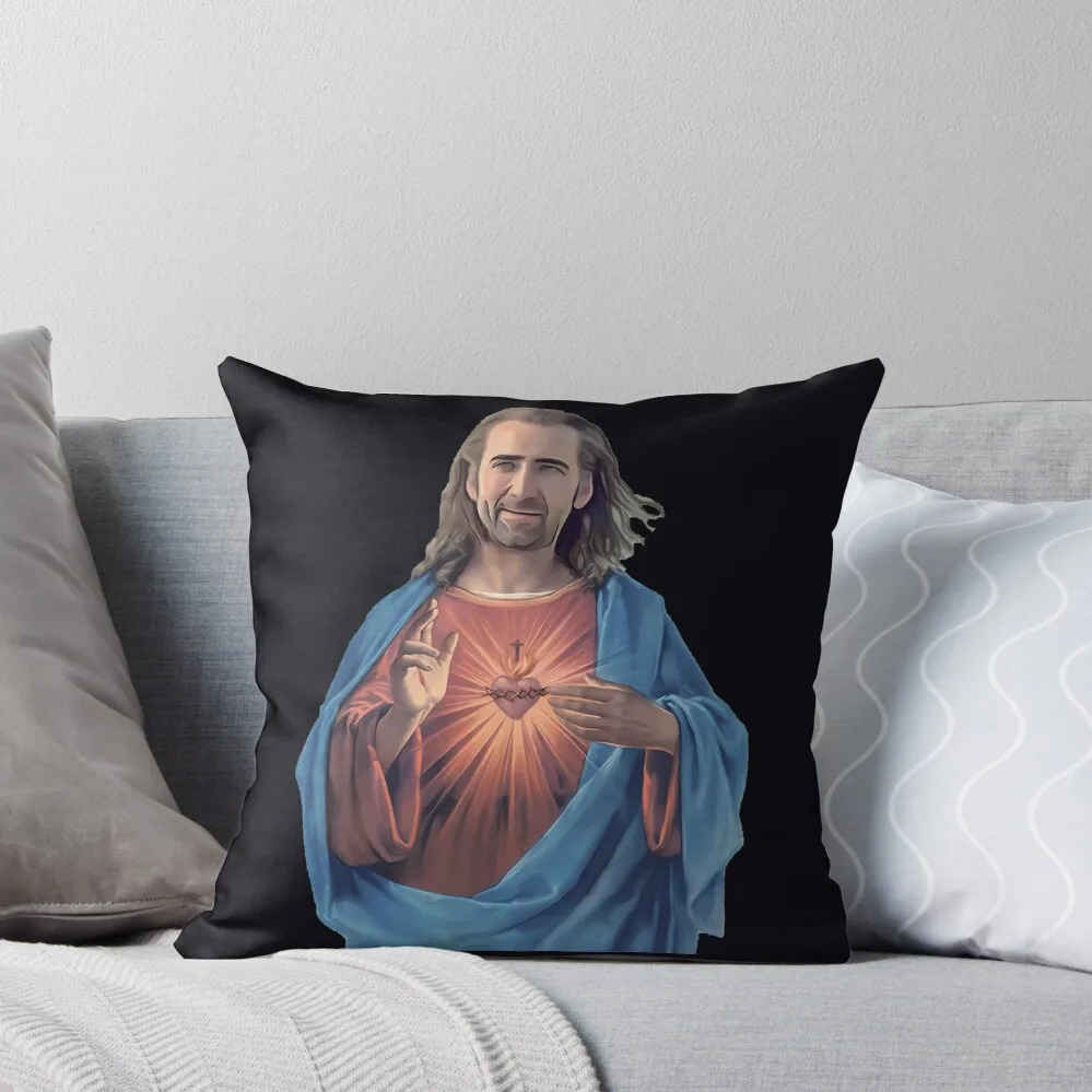 Nicolas Cage is Jesus \t Throw Pillow Anime Decorative pillow case Luxury Room Decorative Cushions pillow
Nicolas Cage is Jesus \t Throw Pillow Anime Decorative pillow case Luxury Room Decorative Cushions pillow