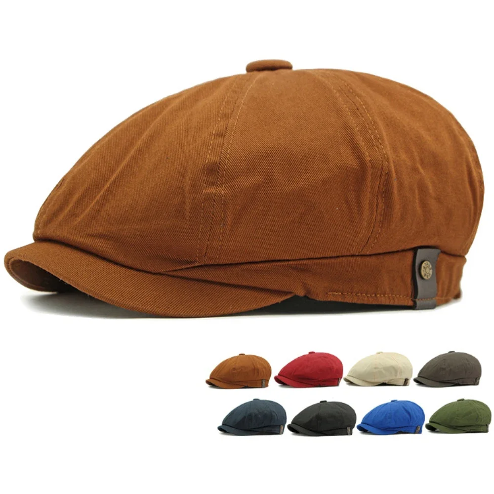 Beret Cap New Spring Summer Men Women Cctagonal Cap Vintage Artist Painter Beret Hat Solid Plain Ivy Flat Cap Mens Berets
Beret Cap New Spring Summer Men Women Cctagonal Cap Vintage Artist Painter Beret Hat Solid Plain Ivy Flat Cap Mens Berets