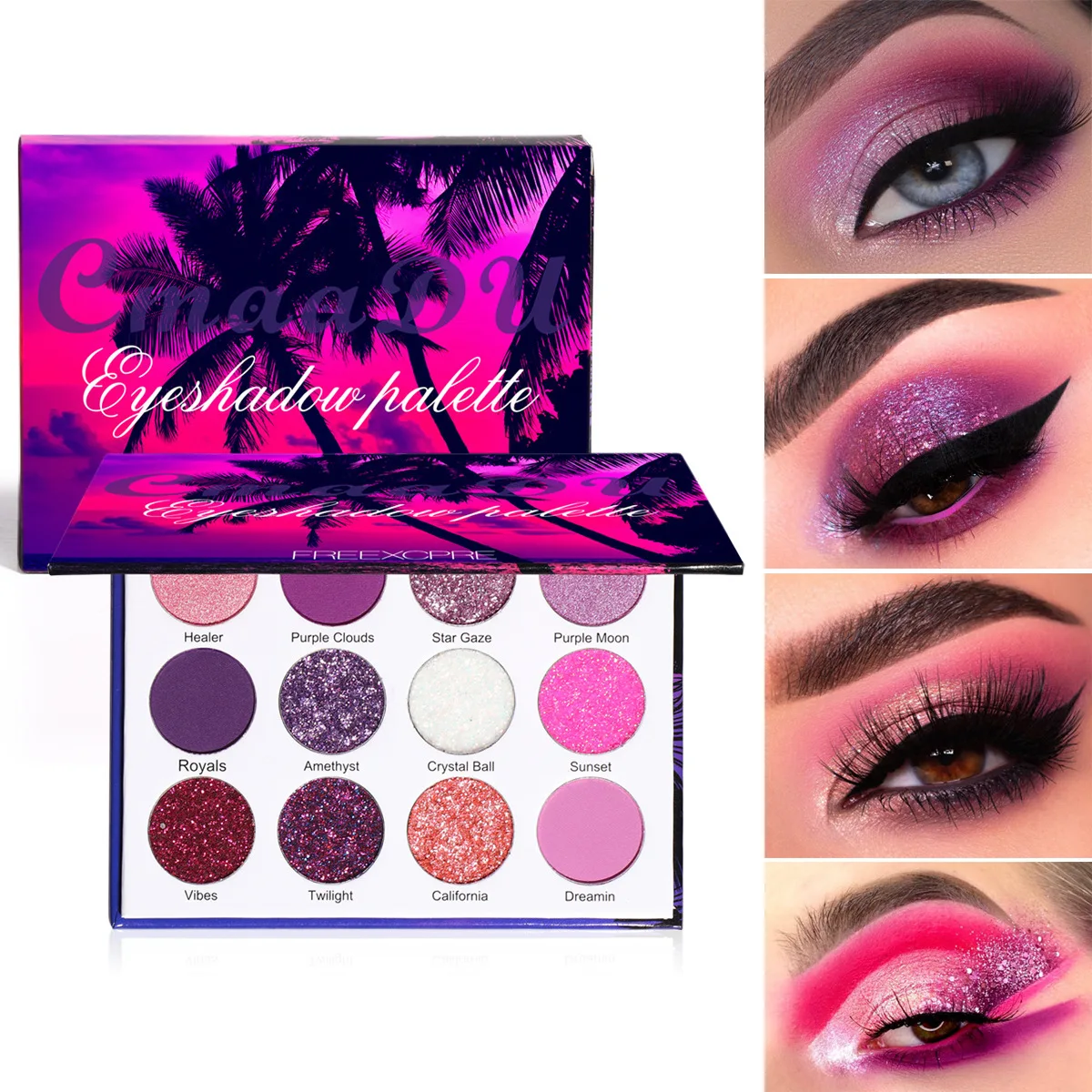 12 Color Eyeshadow Palette Glitter Glow Eyeshadow Matte Glitter Long Lasting Color Eyeshadow Palette Makeup Pigment Women Makeup
12 Color Eyeshadow Palette Glitter Glow Eyeshadow Matte Glitter Long Lasting Color Eyeshadow Palette Makeup Pigment Women Makeup
