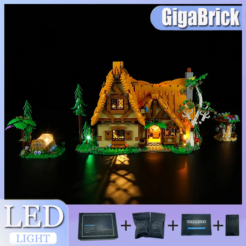 Комплект светодиодных фонарей «сделай сам» для лесной hut LEGO 43242 (только светодиодный светильник, без модели блоков)
Комплект светодиодных фонарей «сделай сам» для лесной hut LEGO 43242 (только светодиодный светильник, без модели блоков)