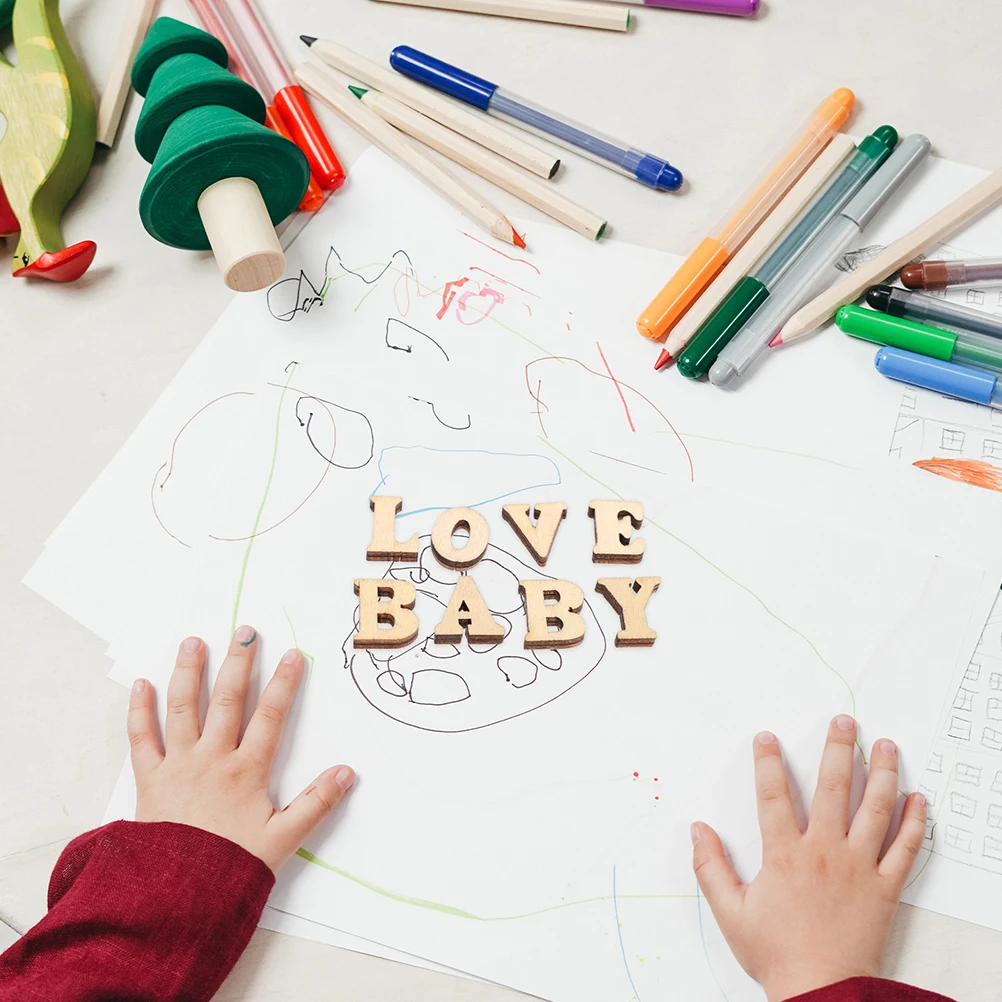 200 Pcs Wooden Letters for DIY Crafts Unpainted Mini Wood Chips Mixed English Alphabet Decor Safe Material Smooth Surface
200 Pcs Wooden Letters for DIY Crafts Unpainted Mini Wood Chips Mixed English Alphabet Decor Safe Material Smooth Surface