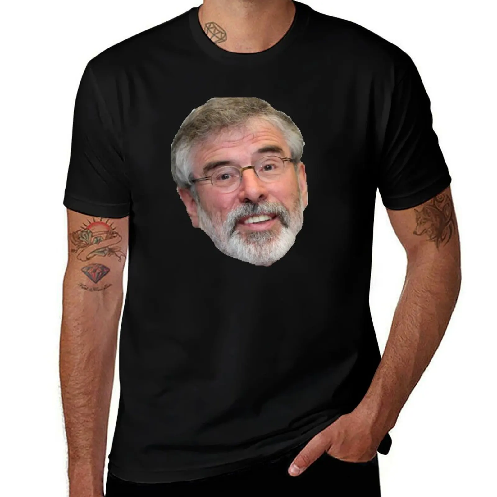 Gerry Adams T-Shirt t shirts for man pack cotton man t shirt graphic T-Shirt
Gerry Adams T-Shirt t shirts for man pack cotton man t shirt graphic T-Shirt