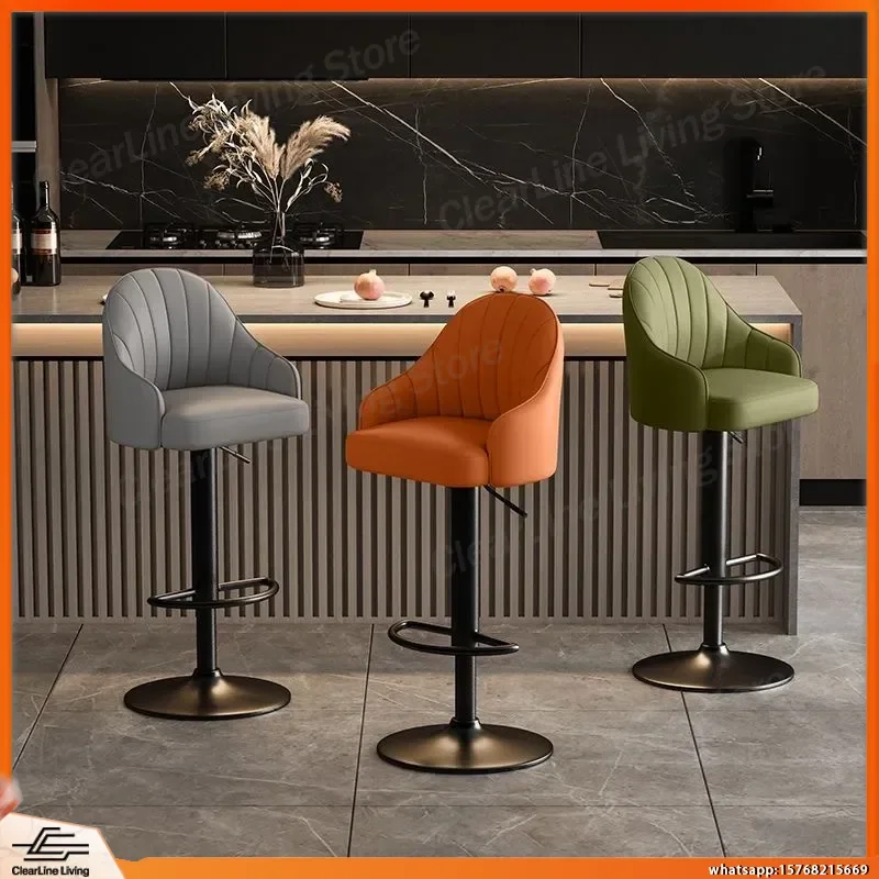 Adjustable Height Swivel Bar Stool Modern Minimalist Dining Chair for Kitchen Island Coffee Shop Home Office Commercial Use
Adjustable Height Swivel Bar Stool Modern Minimalist Dining Chair for Kitchen Island Coffee Shop Home Office Commercial Use
