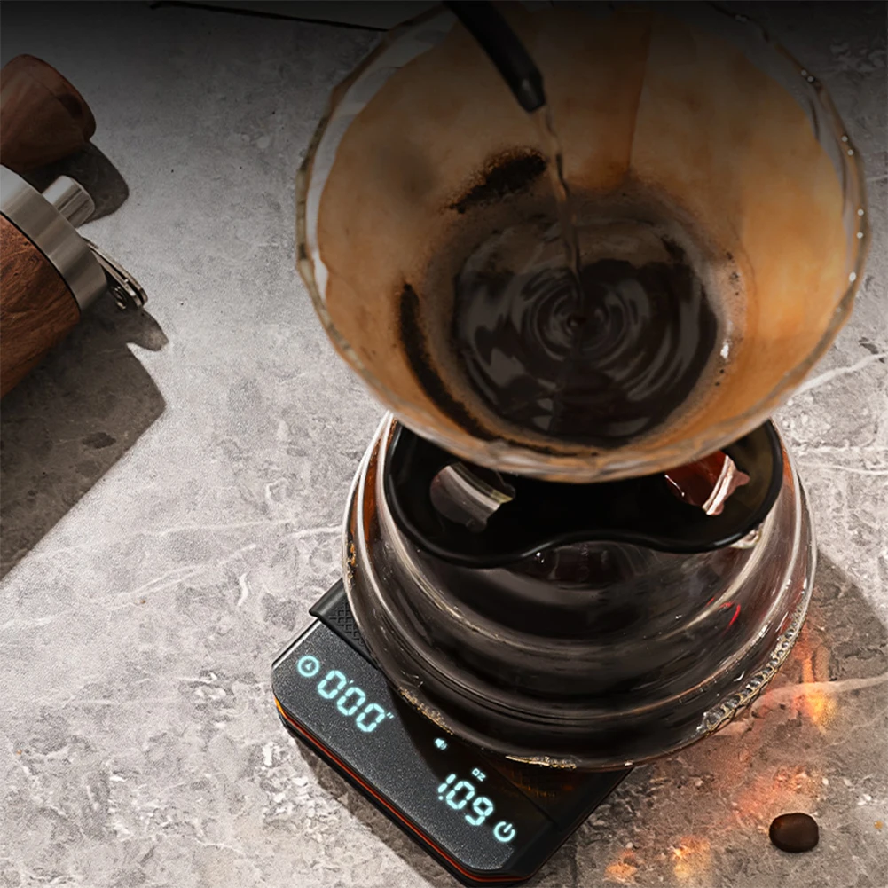 Весы для эспрессо с таймером, цифровые кухонные весы, перезаряжаемые дорожные карманные весы для кофе для эспрессо и наливания кофе
Весы для эспрессо с таймером, цифровые кухонные весы, перезаряжаемые дорожные карманные весы для кофе для эспрессо и наливания кофе