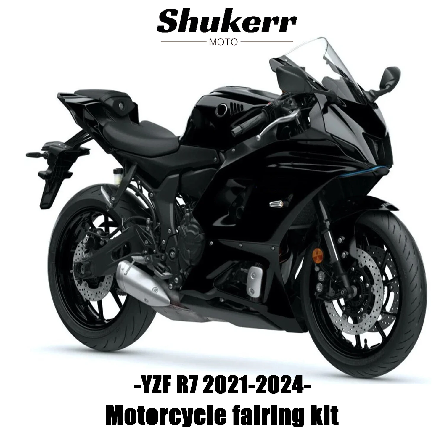 New Abs Motorcycle Plastic Fairing Kit Injection Mold Bodywork Panel Kit Black Fit for Yamaha Yzf R7 Yzf-R7 2022 2023
New Abs Motorcycle Plastic Fairing Kit Injection Mold Bodywork Panel Kit Black Fit for Yamaha Yzf R7 Yzf-R7 2022 2023