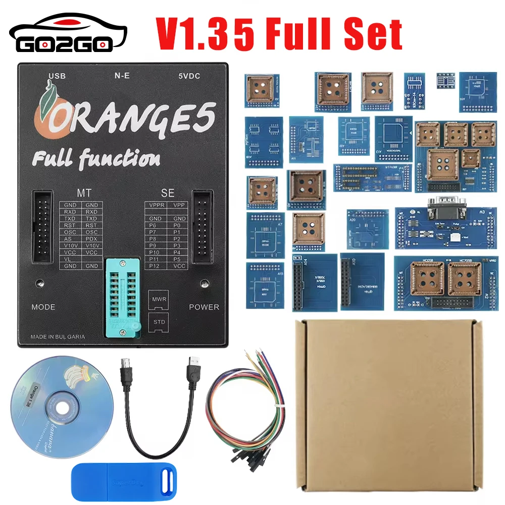 Лучший Orange5 V1.35 с полными адаптерами, инструмент для программатора ECU OEM Orange 5, профессиональное устройство для программирования + улучшенное оборудование
Лучший Orange5 V1.35 с полными адаптерами, инструмент для программатора ECU OEM Orange 5, профессиональное устройство для программирования + улучшенное оборудование