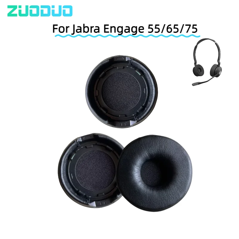 For Jabra Engage 55/Engage 65/ 75 Stereo Headset Headphones Earmuff Leather Ear Cover Earmuffs Memory Foam Cushions
For Jabra Engage 55/Engage 65/ 75 Stereo Headset Headphones Earmuff Leather Ear Cover Earmuffs Memory Foam Cushions