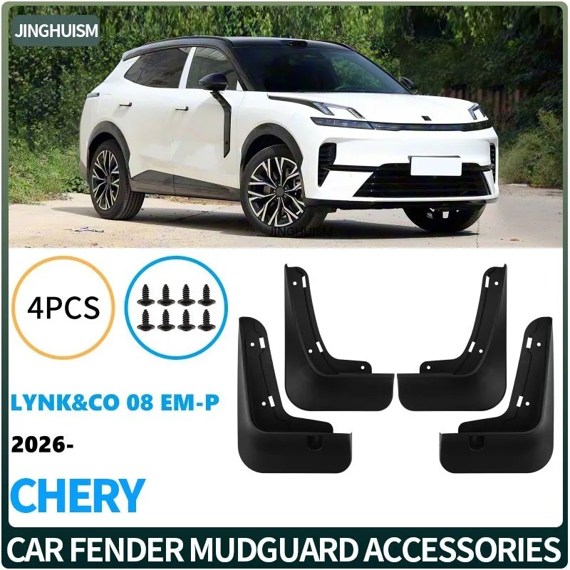 Mudguards Car Accessories Mud Flaps for Geely LYNK&CO 08 EM-P 2026 Exterior Upgrade Black Splash for Fender for Protection
Mudguards Car Accessories Mud Flaps for Geely LYNK&CO 08 EM-P 2026 Exterior Upgrade Black Splash for Fender for Protection