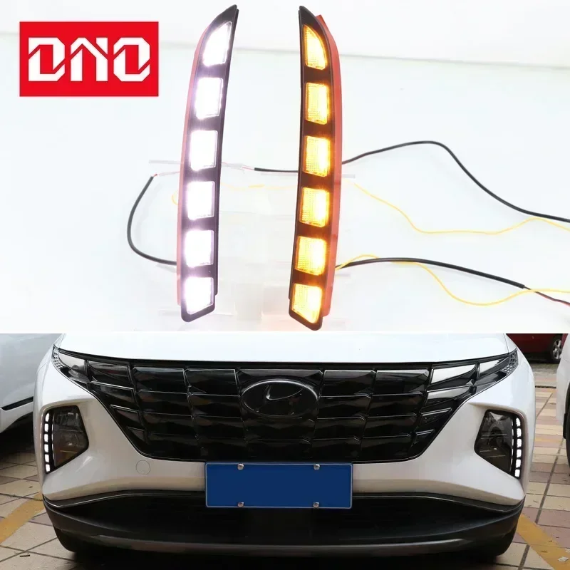 Автомобильные светодиодные DRL 12 В дневные ходовые огни для Hyundai Tucson 2021, желтый указатель поворота, ночные синие ходовые огни, автомобильные противотуманные фары
Автомобильные светодиодные DRL 12 В дневные ходовые огни для Hyundai Tucson 2021, желтый указатель поворота, ночные синие ходовые огни, автомобильные противотуманные фары