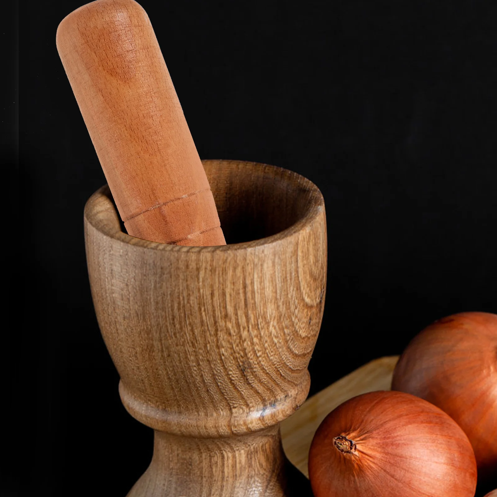 Manual Wooden Garlic Crusher Pestle Rod Smooth Grinding Head Residue-Free Reusable Wood Kitchen Tool Food Masher
Manual Wooden Garlic Crusher Pestle Rod Smooth Grinding Head Residue-Free Reusable Wood Kitchen Tool Food Masher