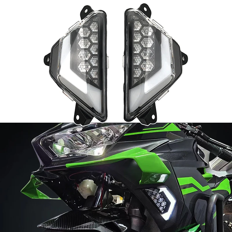 ZX-25R ZX-6R LED Turn Signals Indicator Blinker Flasher Light Fit For Kawasaki For Ninja 650 400 300 250 ZX25R ZX6R EX250 EX650
ZX-25R ZX-6R LED Turn Signals Indicator Blinker Flasher Light Fit For Kawasaki For Ninja 650 400 300 250 ZX25R ZX6R EX250 EX650