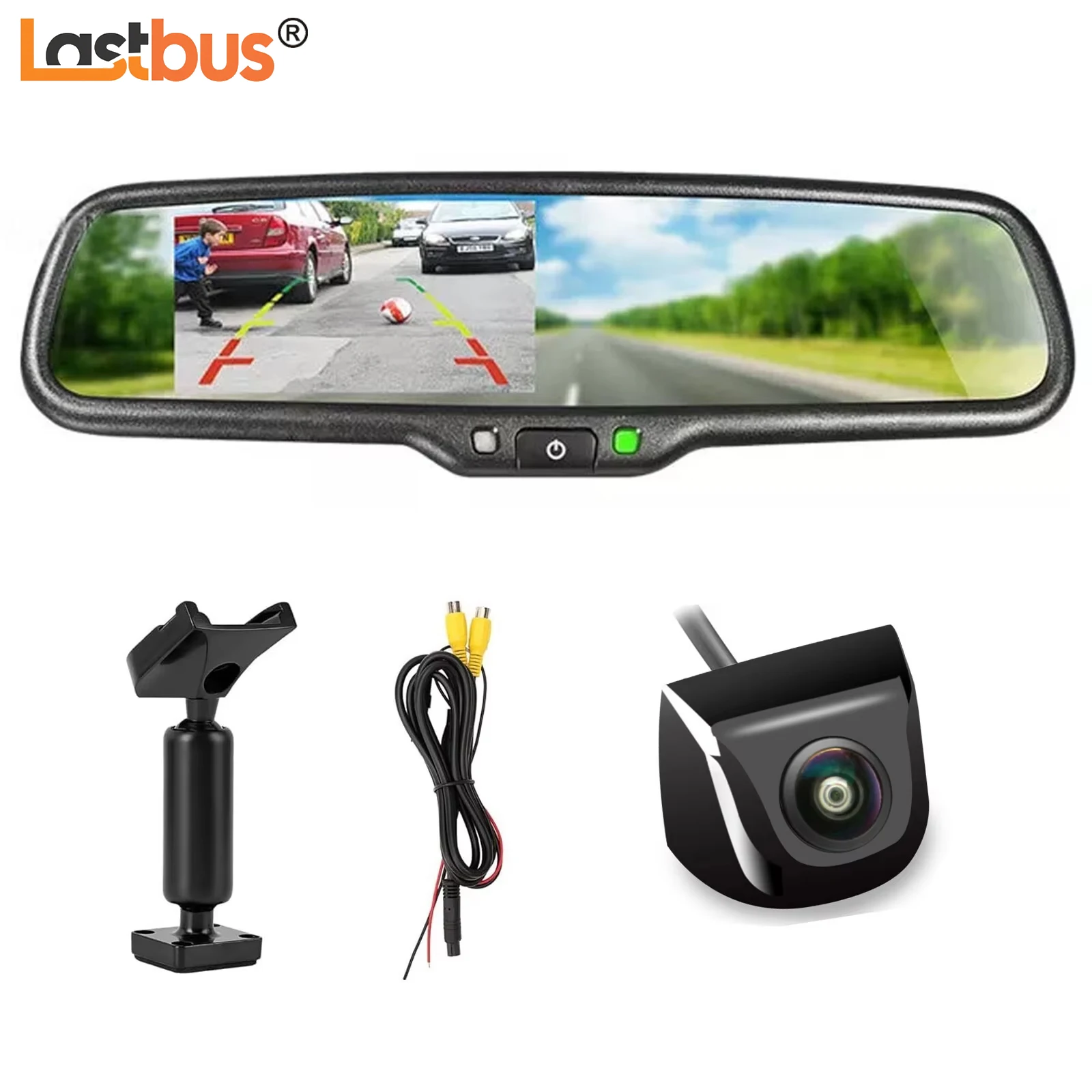 Lastbus 4.3" Replacement OEM Car Rear View Mirror Monitor + Backup Camera Kit for Toyota
Lastbus 4.3" Replacement OEM Car Rear View Mirror Monitor + Backup Camera Kit for Toyota