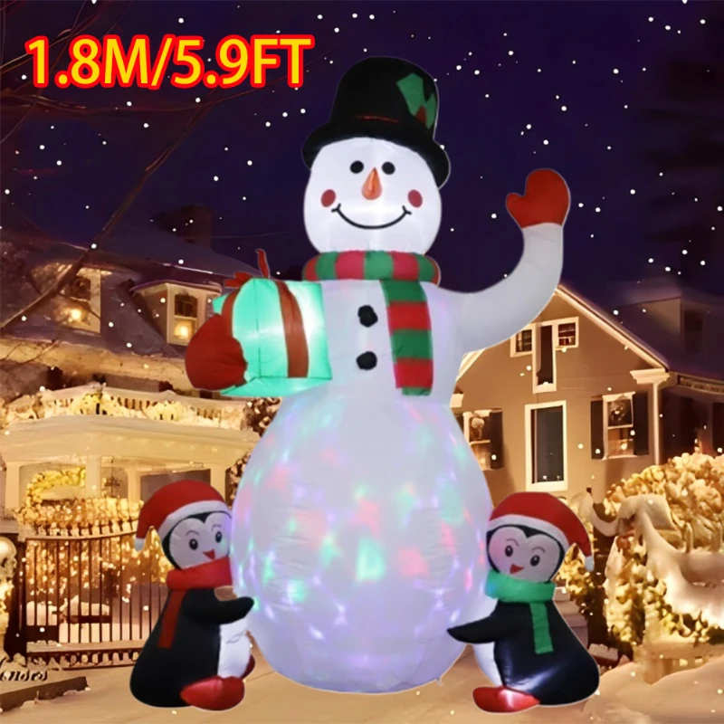 Inflatable Toy Penguins Gift Snowman Christmas Inflatable Model Luminous Inflatable Model Christmas Atmosphere Decoration Model
Inflatable Toy Penguins Gift Snowman Christmas Inflatable Model Luminous Inflatable Model Christmas Atmosphere Decoration Model