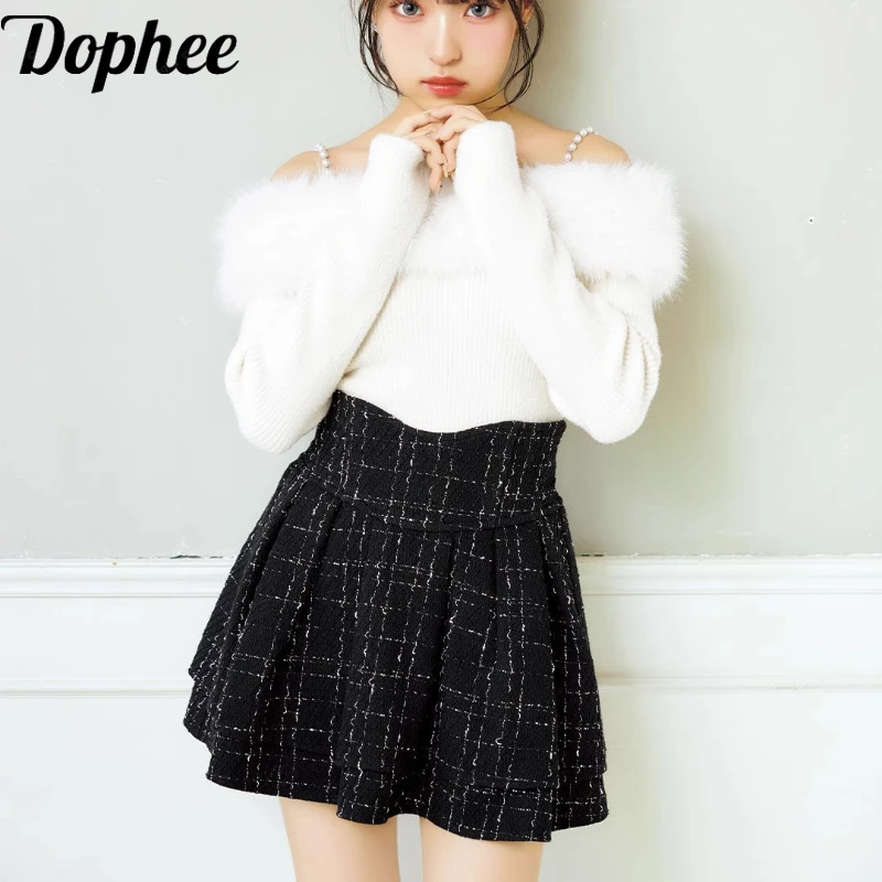 Dophee Original Spice Girls Macaron Mini Skirt All-match Irregular Elastic High Waist Japan Style Short A-line Shorts Skirts
Dophee Original Spice Girls Macaron Mini Skirt All-match Irregular Elastic High Waist Japan Style Short A-line Shorts Skirts