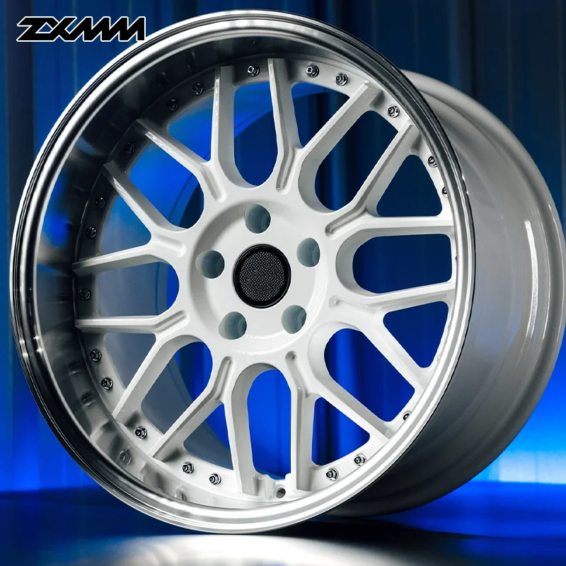 ZXMM Glossy White PolishForged 2-pieces 5x114.3 5x120 6x139.7 5x127 Rims 16-24Inch Brushed Car Wheels for Bmw Audi RS4/5*/6
ZXMM Glossy White PolishForged 2-pieces 5x114.3 5x120 6x139.7 5x127 Rims 16-24Inch Brushed Car Wheels for Bmw Audi RS4/5*/6