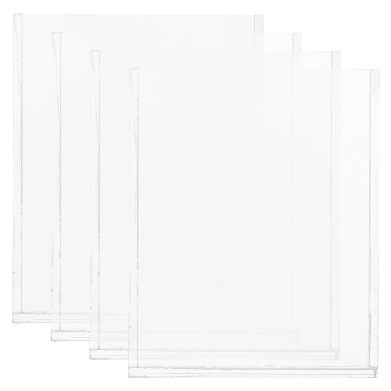 4 шт. акриловый держатель для карточек, органайзер для женщин, двухслойная подставка для дисплея, бизнес-держатель
4 шт. акриловый держатель для карточек, органайзер для женщин, двухслойная подставка для дисплея, бизнес-держатель