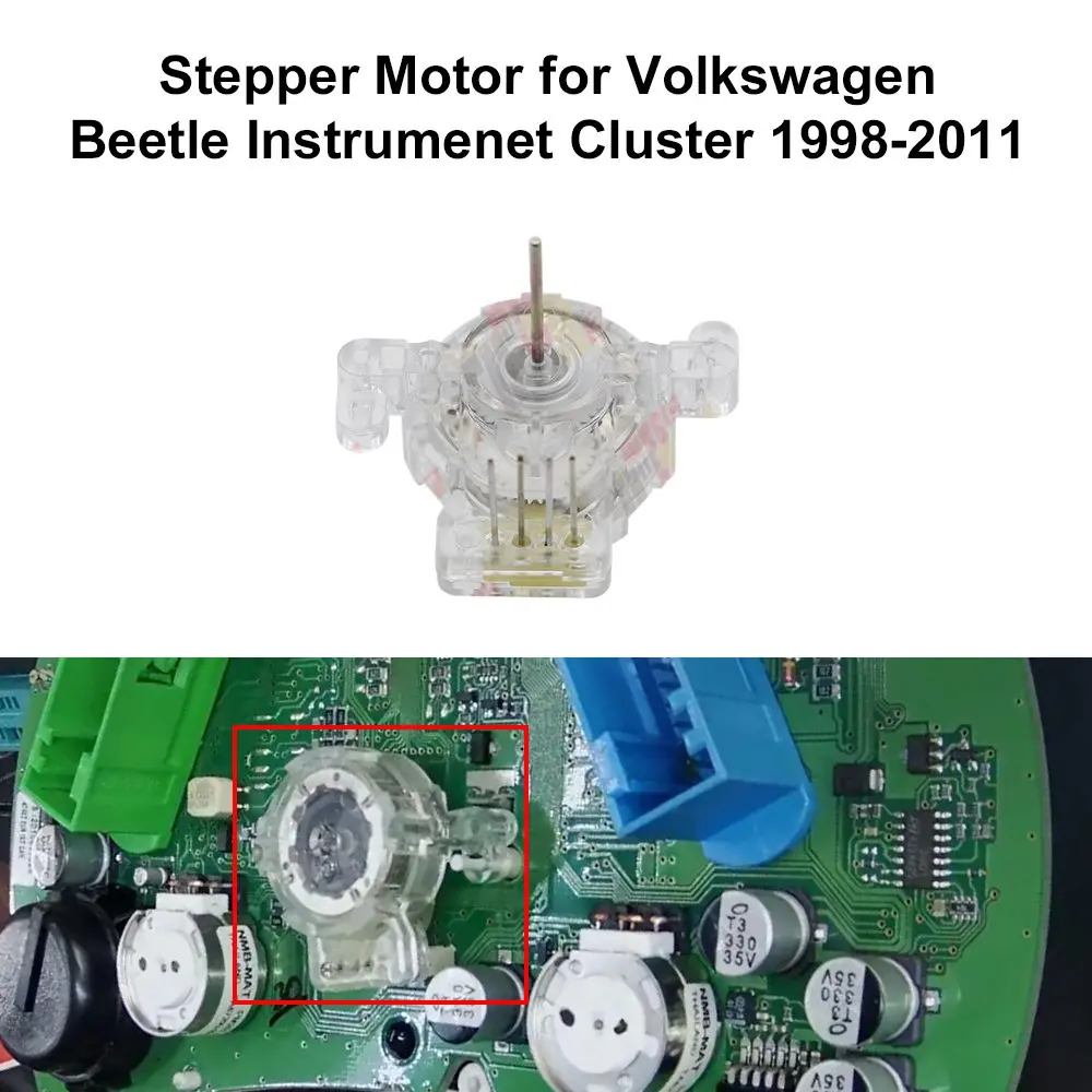 Stepper Motor 1C0920820G for Volkswagen Beetle Instrument Cluster
Stepper Motor 1C0920820G for Volkswagen Beetle Instrument Cluster
