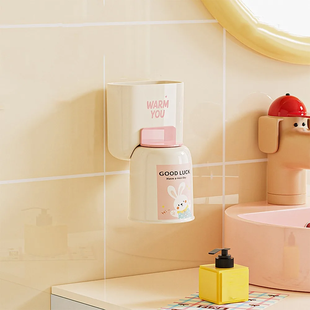 Магнитный настенный держатель для зубных щеток, милый, компактный, с подставкой для стаканов, без сверления, пластиковый органайзер для зубной пасты
Магнитный настенный держатель для зубных щеток, милый, компактный, с подставкой для стаканов, без сверления, пластиковый органайзер для зубной пасты