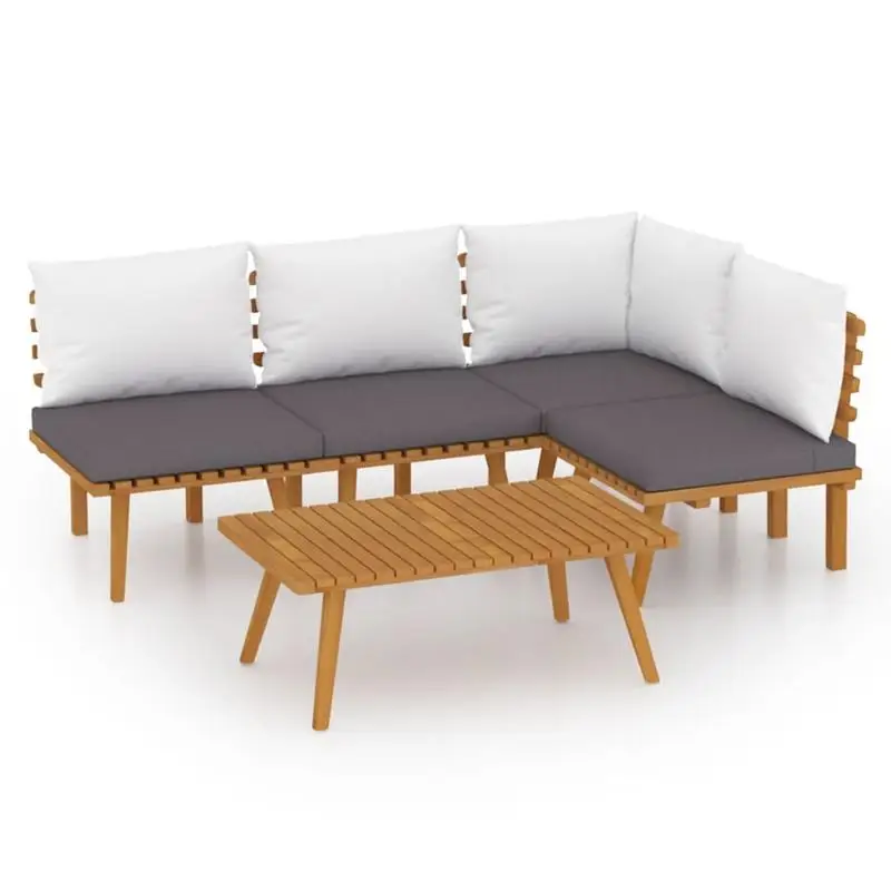 Garden Lounge Set Dark grey and white
Garden Lounge Set Dark grey and white