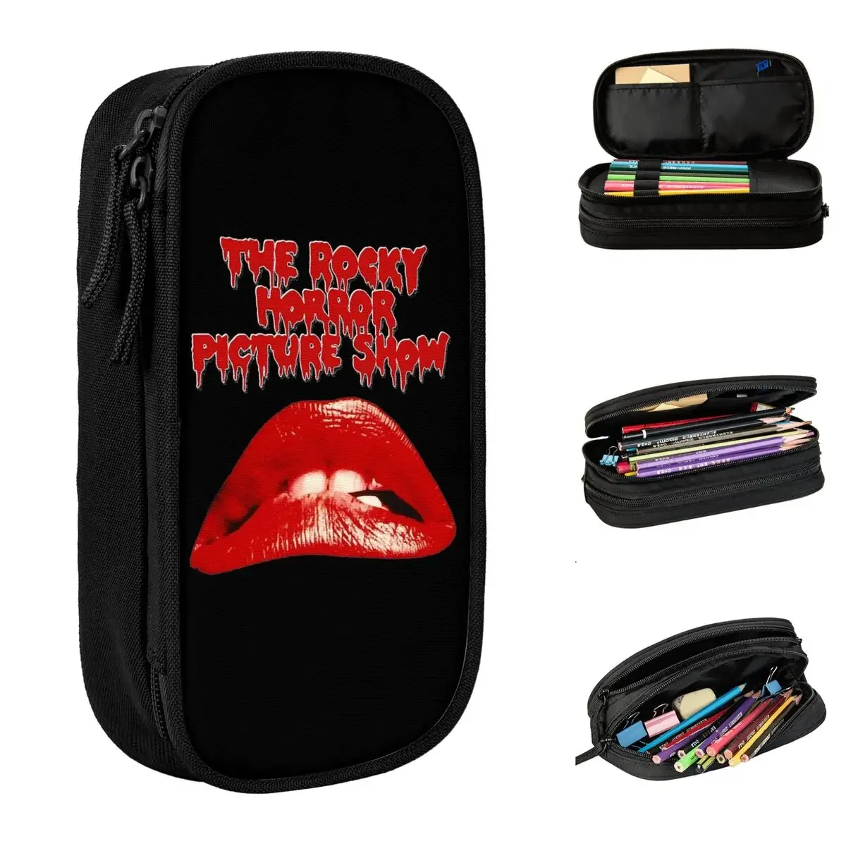The Rockys Horror Picture Show Pencil Case Double Layer Large-capacity Office Accessories Pen Case Perfect Gifts
The Rockys Horror Picture Show Pencil Case Double Layer Large-capacity Office Accessories Pen Case Perfect Gifts
