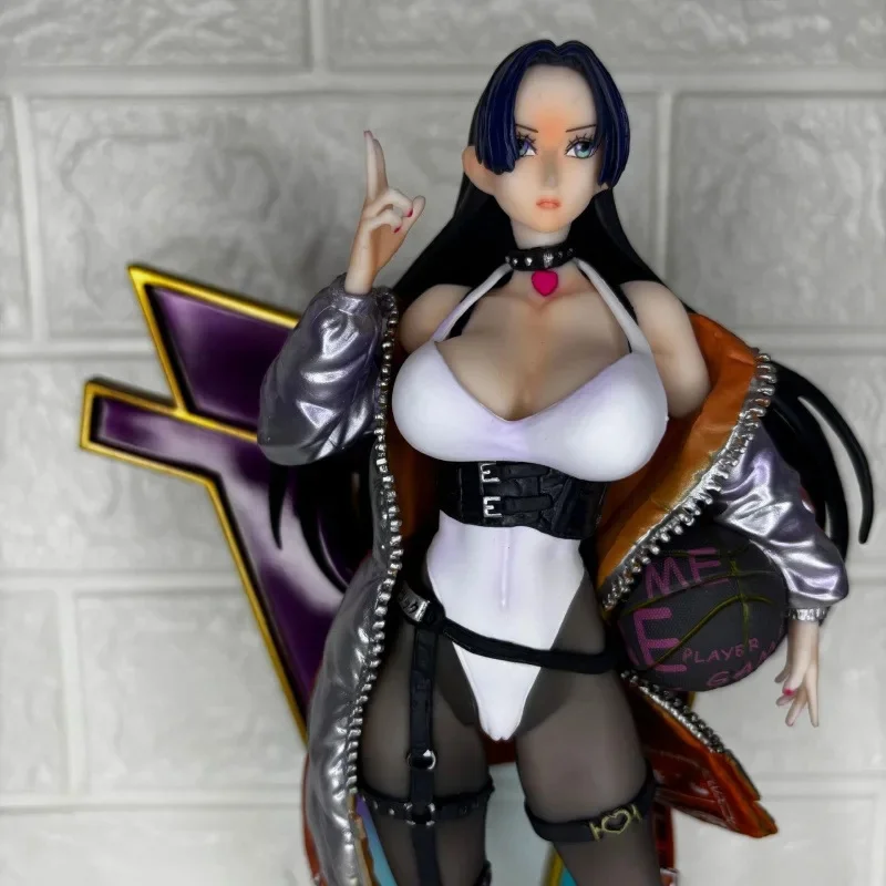 30cm One Piece Hancock Basketball Fashion Costume Anime Girl Figure Model Statue Boys Collection Desktop Decoration Ornament Toy
30cm One Piece Hancock Basketball Fashion Costume Anime Girl Figure Model Statue Boys Collection Desktop Decoration Ornament Toy