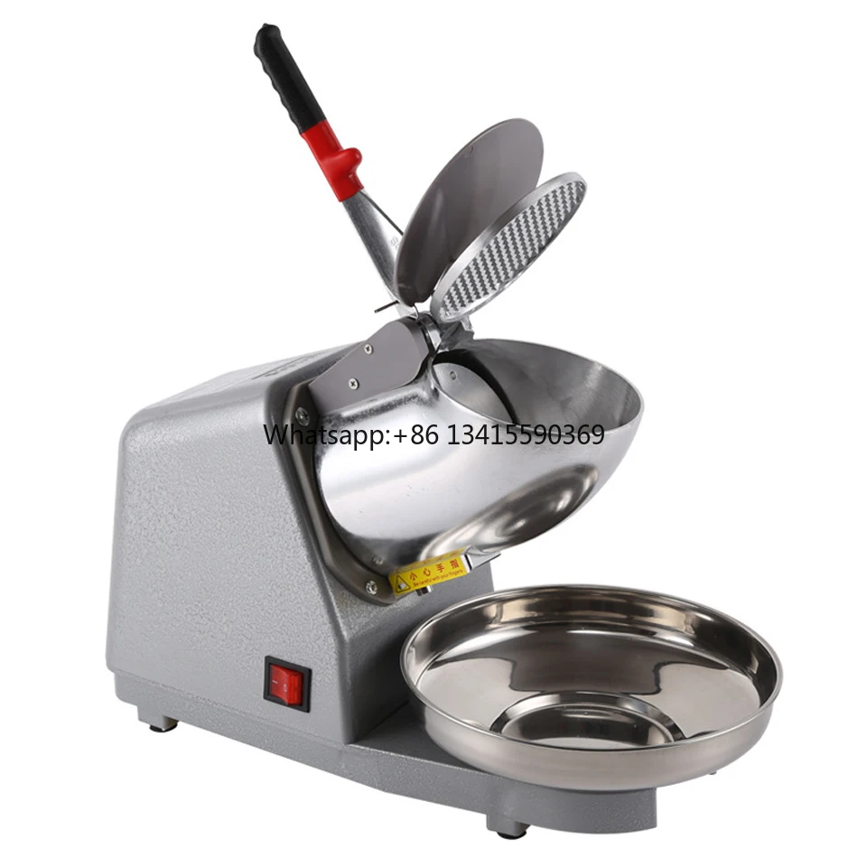 HD109 Ice Shaver Prevent Splash Electric Two Blades Snow Cone Maker Stainless Steel Shaved Ice Machine 380W 220lbs/hr 
HD109 Ice Shaver Prevent Splash Electric Two Blades Snow Cone Maker Stainless Steel Shaved Ice Machine 380W 220lbs/hr