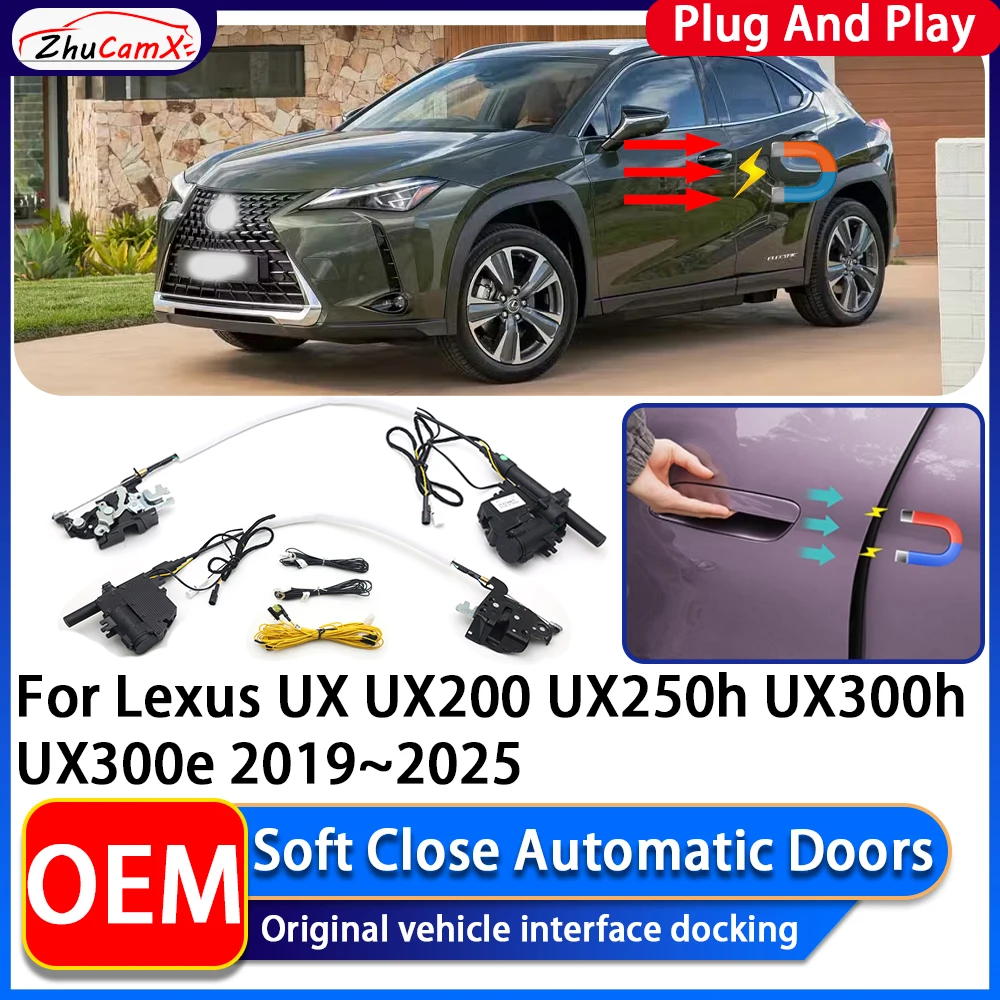OEM Electric Suction Power Soft Close Car Door Automatic Door Closing System For Lexus UX UX200 UX250h UX300h UX300e 2019~2025
OEM Electric Suction Power Soft Close Car Door Automatic Door Closing System For Lexus UX UX200 UX250h UX300h UX300e 2019~2025