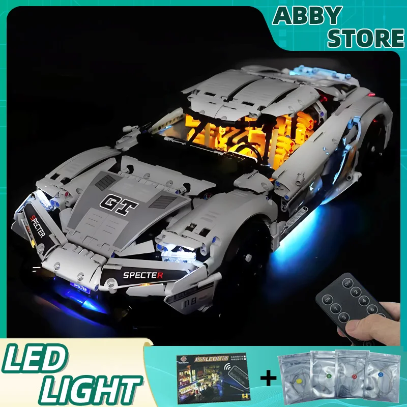 RC DIY LED Light Kit For LEGO 88012 Technical Sports Car ( Only LED Light,Without Blocks Model)
RC DIY LED Light Kit For LEGO 88012 Technical Sports Car ( Only LED Light,Without Blocks Model)