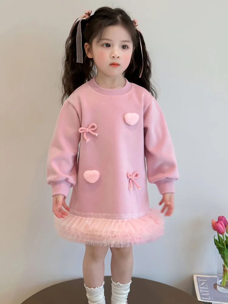 Girls' Spring Dress2025New Stylish Children's Sweet Baby Princess Dress Spring and Autumn Mesh Sweatshirt Dress
Girls' Spring Dress2025New Stylish Children's Sweet Baby Princess Dress Spring and Autumn Mesh Sweatshirt Dress