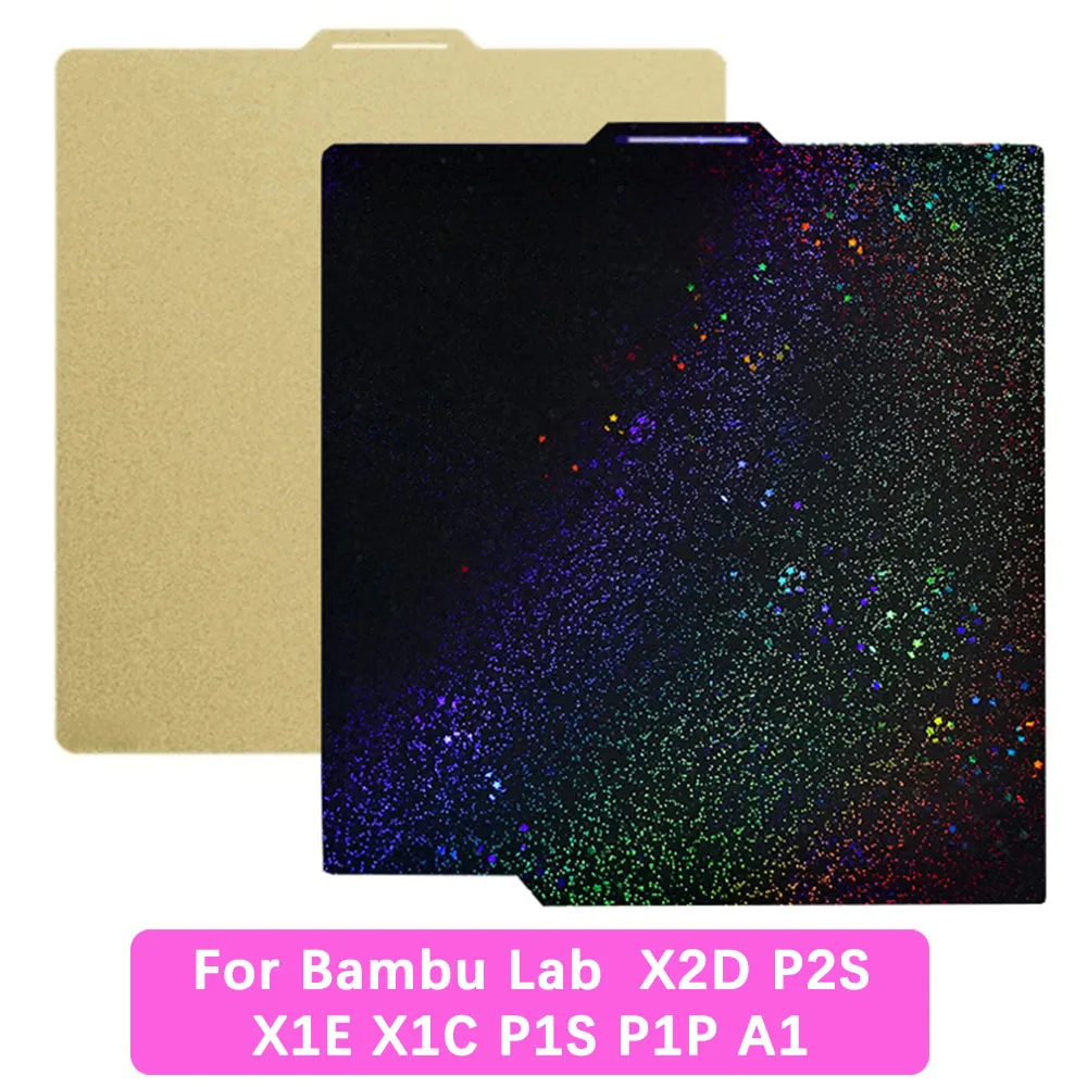 For Bambu lab X2D P2S P1P X1 Carbon Build Plate A1 PEI Sheet Textured Double Sided PEO PET Bed For Bambulab P1S X1C Build Plate
For Bambu lab X2D P2S P1P X1 Carbon Build Plate A1 PEI Sheet Textured Double Sided PEO PET Bed For Bambulab P1S X1C Build Plate