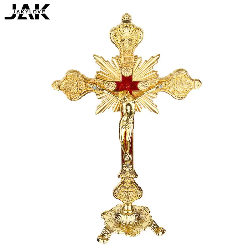 Church Relics Figurines Crucifix Jesus Christ On The Stand Cross Wall Crucifix Antique Home Chapel Decoration Wall Gold
Church Relics Figurines Crucifix Jesus Christ On The Stand Cross Wall Crucifix Antique Home Chapel Decoration Wall Gold