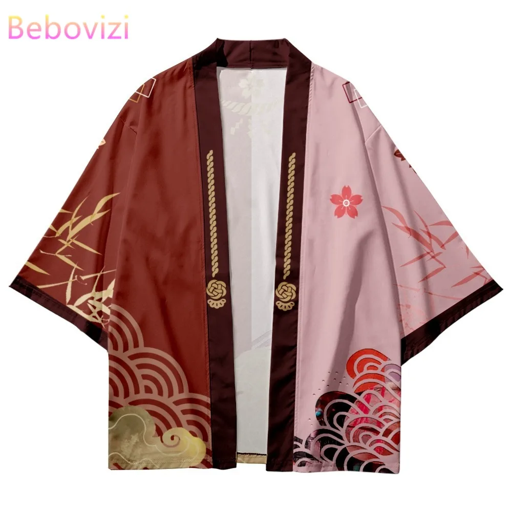 Traditional Haori Kimono Print Color Block Shirt Clothing Women Men Harajuku Japanese Fashion Streetwear Cardigan Yukata Cosplay
Traditional Haori Kimono Print Color Block Shirt Clothing Women Men Harajuku Japanese Fashion Streetwear Cardigan Yukata Cosplay