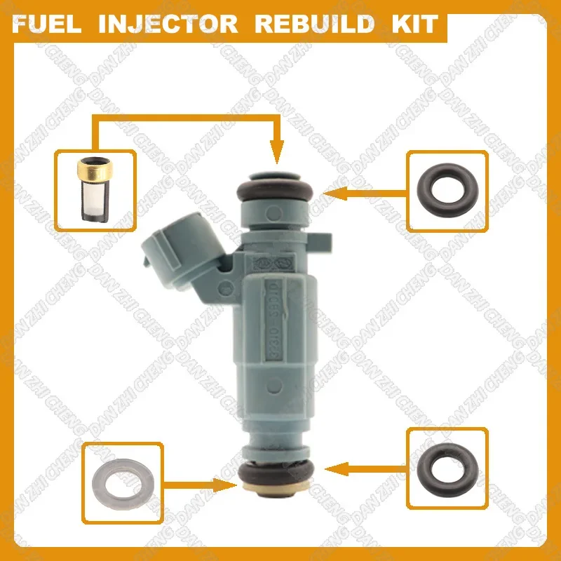 Fuel Injectors Seals O-Ring Repair Filters for HYUNDAI MATRIX ACCENT GETZ I10d2 35310-2B010
Fuel Injectors Seals O-Ring Repair Filters for HYUNDAI MATRIX ACCENT GETZ I10d2 35310-2B010