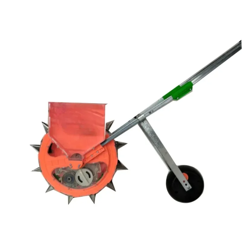 Corn single bean peanut small hand push multi function home agricultural automatic push roller wheel seeding machine
Corn single bean peanut small hand push multi function home agricultural automatic push roller wheel seeding machine