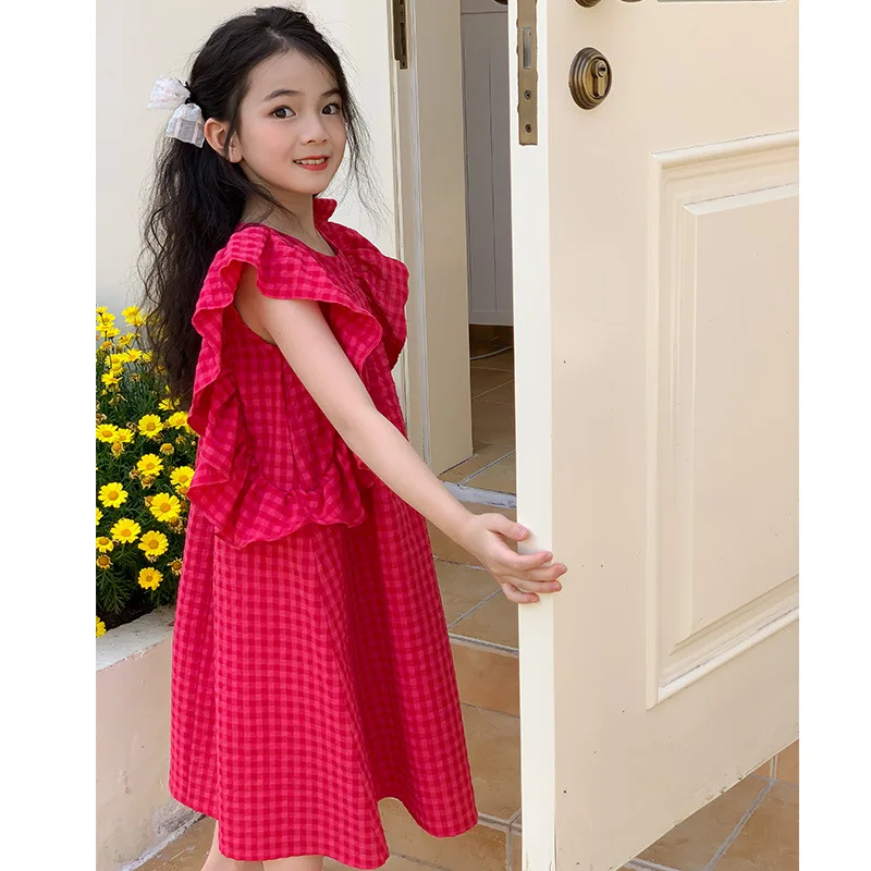 Girls Summer Dress 2023 New Ruffle Short Sleeve Fashion Beach Dresses for Kids Casual Bohemia Holiday Dress Children Clothes
Girls Summer Dress 2023 New Ruffle Short Sleeve Fashion Beach Dresses for Kids Casual Bohemia Holiday Dress Children Clothes
