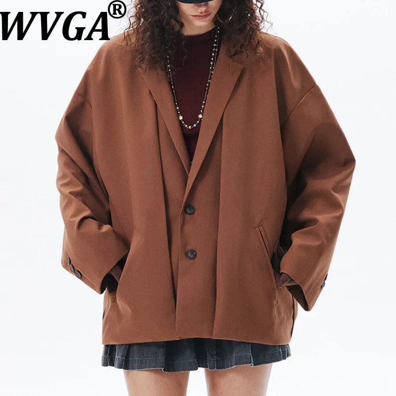 WVGA весна осень новый мужской однотонный модный плиссированный пиджак на пуговицах нишевый шикарный повседневный пиджак на пуговицах с длинным рукавом W15416
WVGA весна осень новый мужской однотонный модный плиссированный пиджак на пуговицах нишевый шикарный повседневный пиджак на пуговицах с длинным рукавом W15416