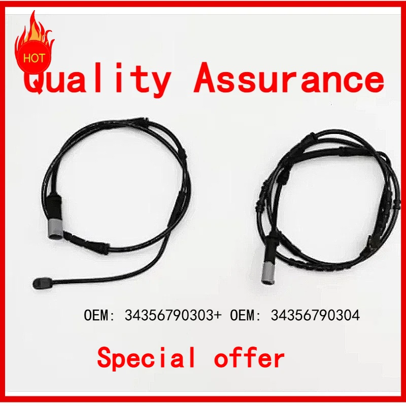Special offer Brake Pad Sensor 34356790303 34356790304 Front + Rear Brake Pad Wear Sensor Kit for BMW X3-F25 2010- X3-G30/G31
Special offer Brake Pad Sensor 34356790303 34356790304 Front + Rear Brake Pad Wear Sensor Kit for BMW X3-F25 2010- X3-G30/G31